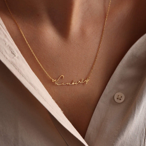Personalized Signature Necklace