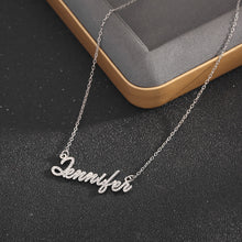 Load image into Gallery viewer, Personalized Diamond Name Necklace