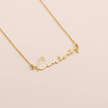 Load image into Gallery viewer, Personalized Signature Necklace