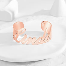 Load image into Gallery viewer, Personalized Name Bangle