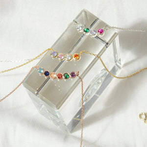 Personalized Birthstone Necklace