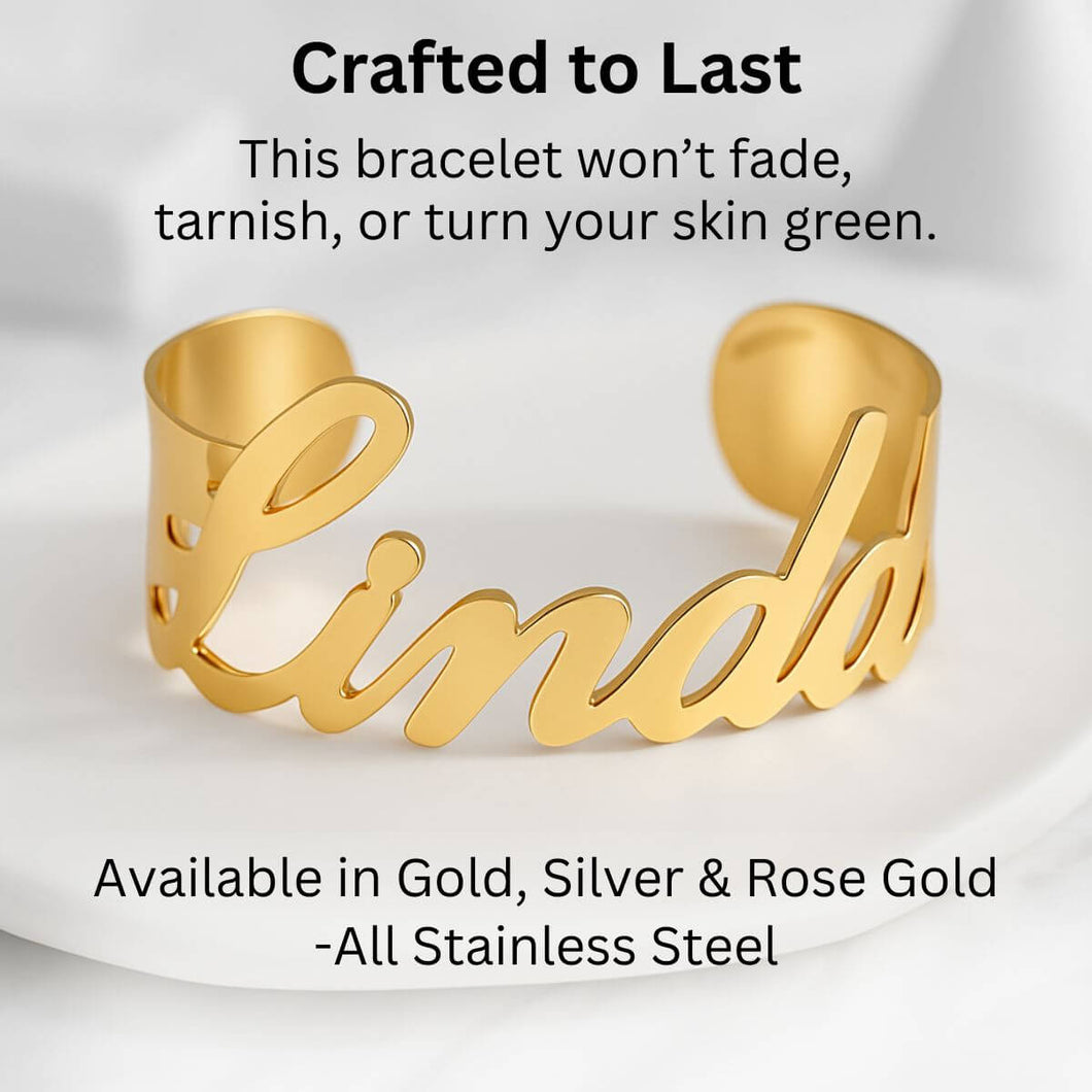 Personalized Name Bangle