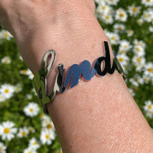 Load image into Gallery viewer, Personalized Name Bangle