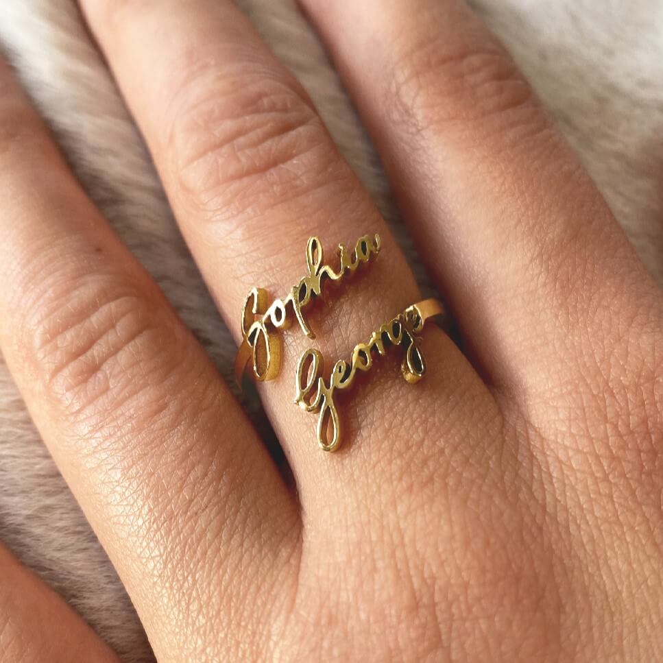Personalized Name Ring – Customize You Shop