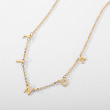 Load image into Gallery viewer, Personalized Letter Necklace