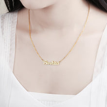Load image into Gallery viewer, Personalized One Name Necklace