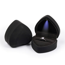 Load image into Gallery viewer, Heart LED Ring Box