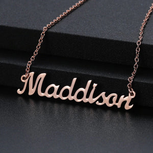 Personalized One Name Necklace